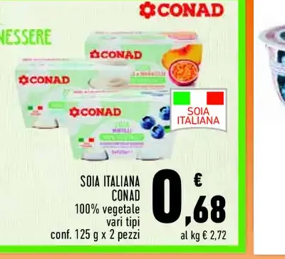 Soia italiana Conad