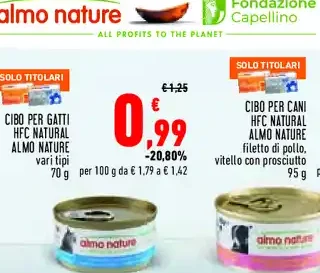 Cibo per gatti HFC Natural Almo Nature
