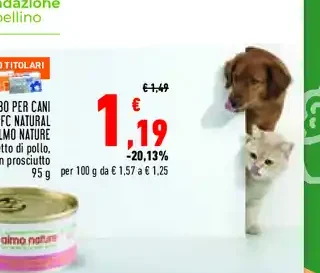 Cibo per cani HFC Natural Almo Nature