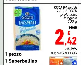 Riso Basmati Scotti