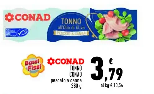 Tonno pescato a canna