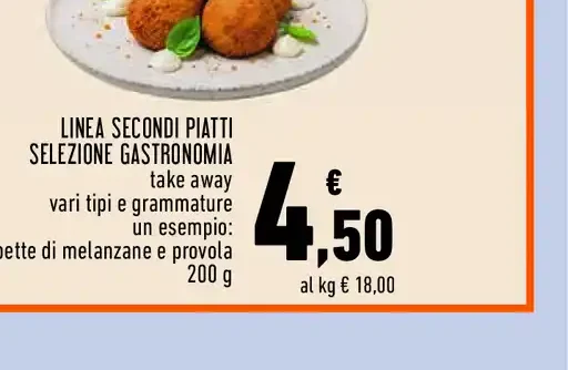Secondi piatti Selezione Gastronomia