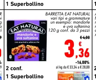 Barretta Eat Natural 120 g x3