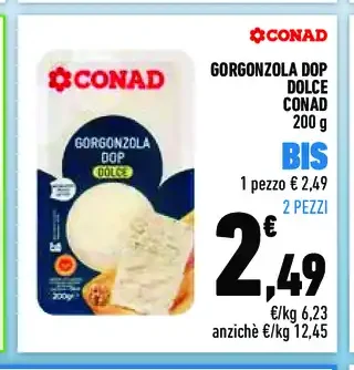 Gorgonzola DOP dolce Conad