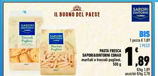 Pasta fresca Sapori&Dintorni Conad
