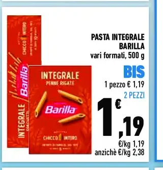 Pasta integrale Barilla