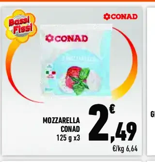 Mozzarella Conad