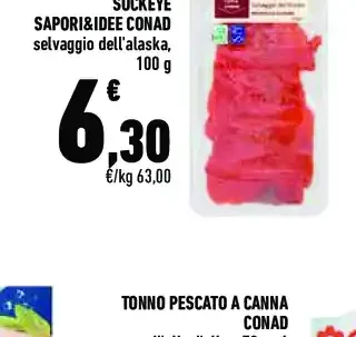 Carpaccio di salmone Sockeye
