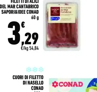 Filetti di alici del Mar Cantabrico