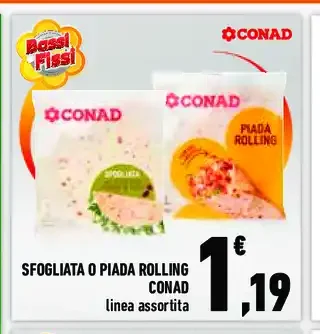 Sfogliata o piada Rolling Conad