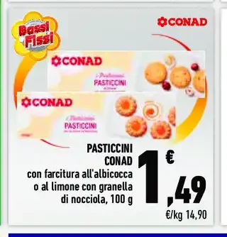 Pasticcini Conad