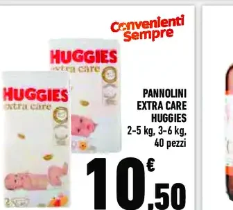 Pannolini Extra Care Huggies