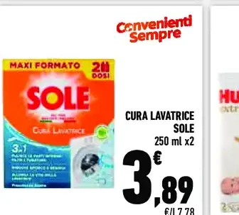 Cura lavatrice Sole