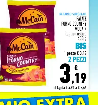 Patate forno country