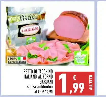 Petto di tacchino italiano al forno Gardani