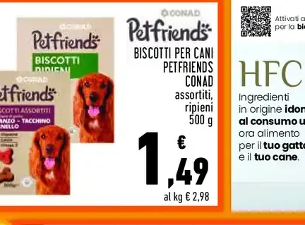 Biscotti per cani Petfriends Conad
