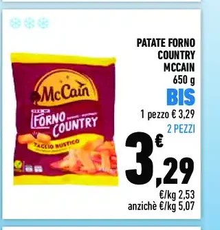 Patate forno McCain