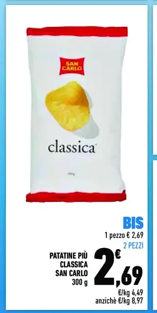 Patatine classiche San Carlo