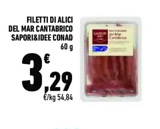 Filetti di alici del Mar Cantabrico