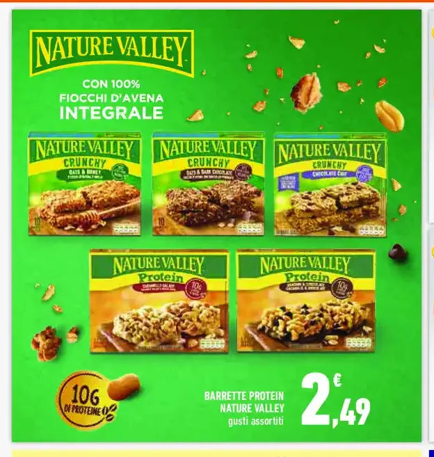 Barrette proteiche Nature Valley
