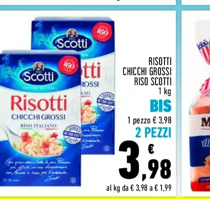 Risotti chicchi grossi Riso Scotti