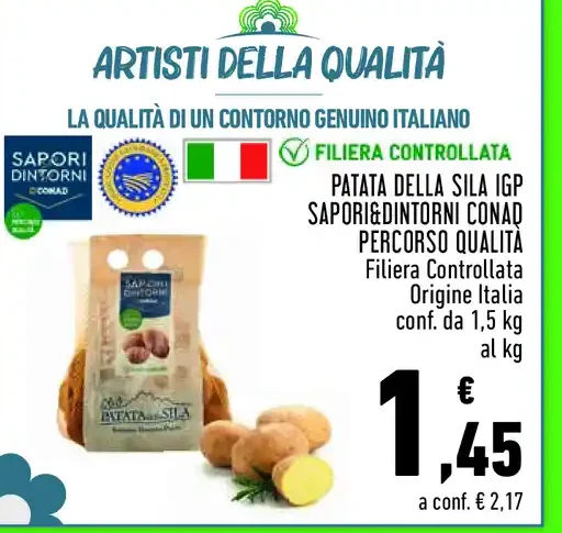 Patata della Sila IGP Sapori&Dintorni Conad