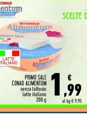 Primo sale Conad Alimentum