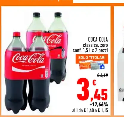Coca-Cola classica zero