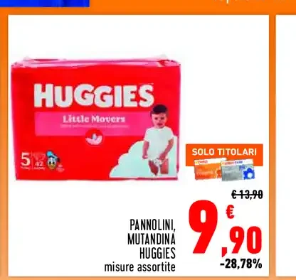 Pannolini mutandina Huggies