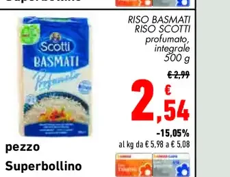 Riso Basmati Riso Scotti 500 g