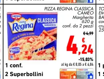 Pizza Regina Classica Cameo 620 g