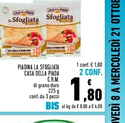 Piadina La Sfogliata Casa della Piadina