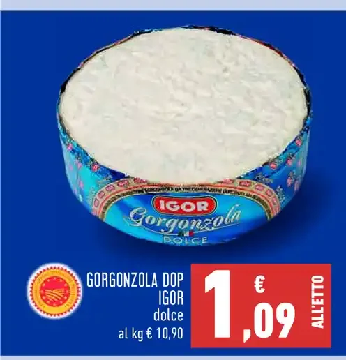 Gorgonzola DOP dolce Igor