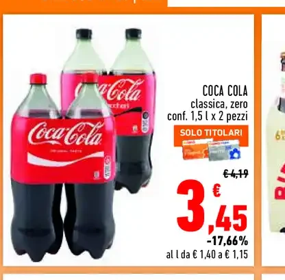 Coca-Cola classica zero
