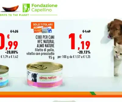 Cibo per cani HFC Natural Almo Nature