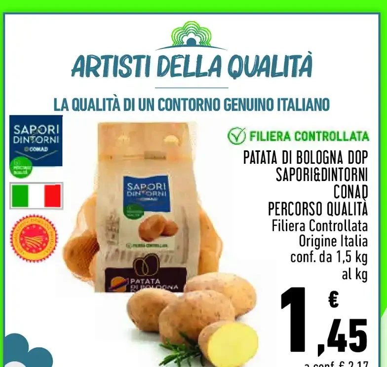 Patate di Bologna DOP Sapori&Dintorni Conad