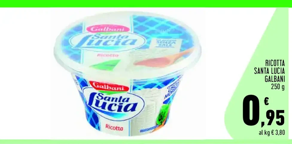 Ricotta Santa Lucia Galbani