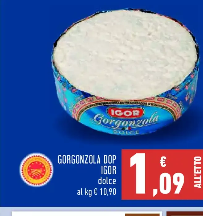 Gorgonzola DOP Igor dolce