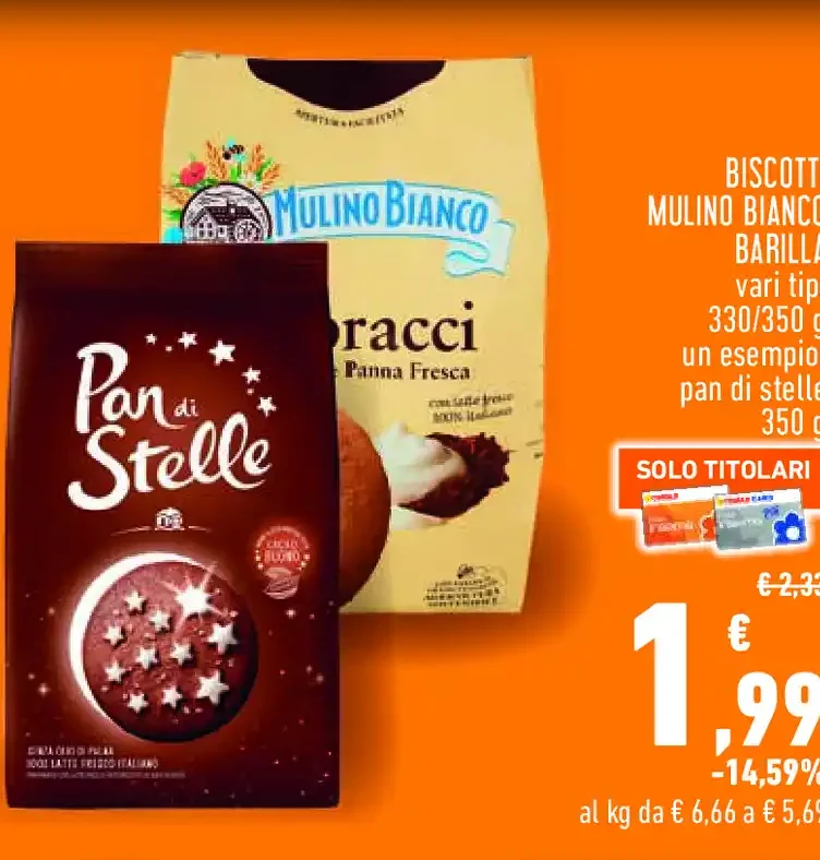 Biscotti Mulino Bianco Barilla
