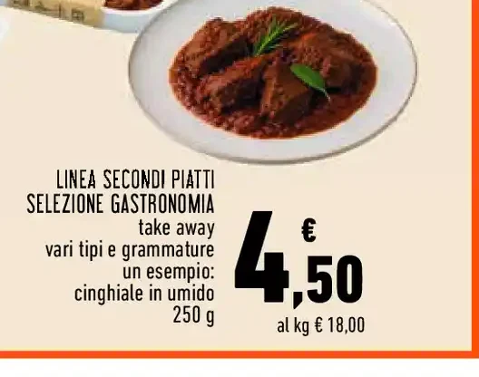 Secondi piatti Selezione Gastronomia
