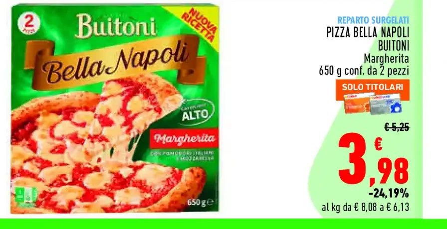Pizza Bella Napoli Buitoni Margherita