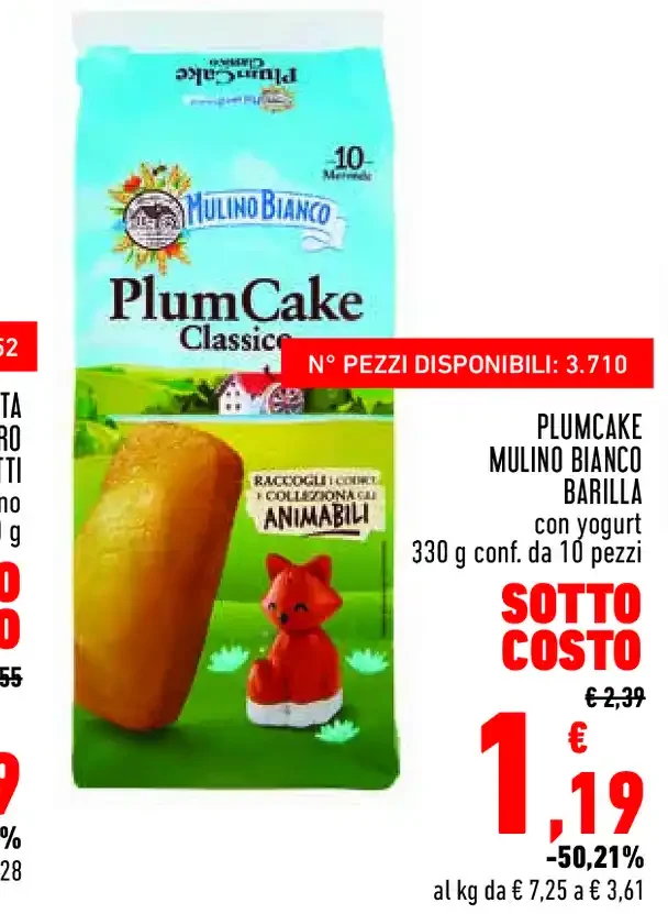 Plumcake classico Mulino Bianco Barilla