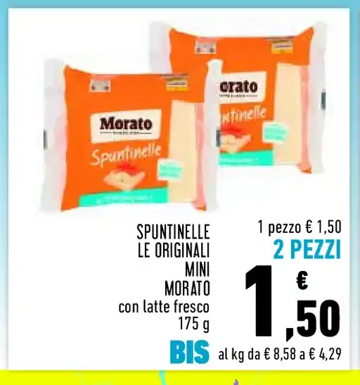 Spuntinelle Le Originali Mini Morato 175 g