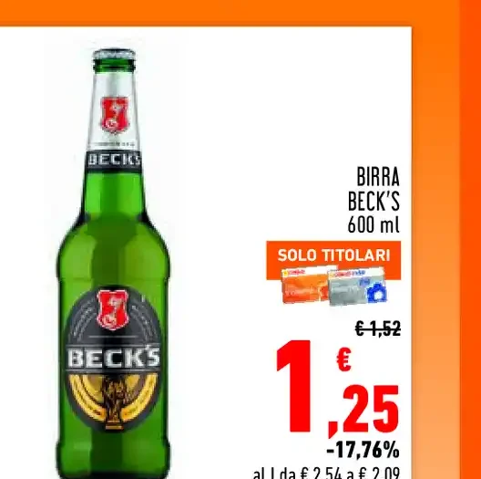 Birra Beck’s