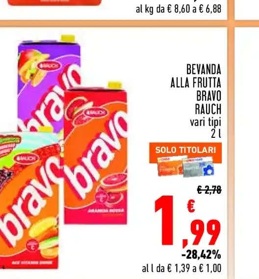 Bevanda alla frutta Bravo Rauch