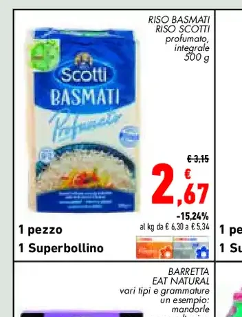 Riso basmati Scotti