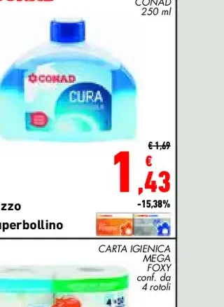 Cura lavastoviglie Conad