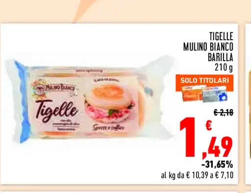 Tigelle Mulino Bianco Barilla