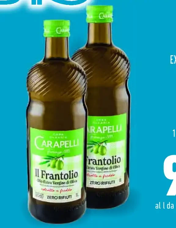 Olio extra vergine di oliva Il Frantolio Carapelli 1 l