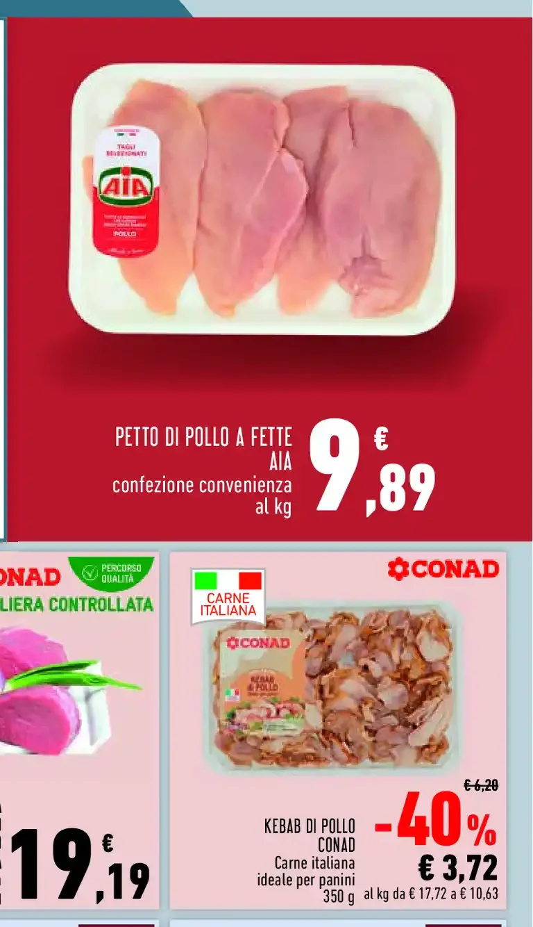 Petto di pollo a fette Aia